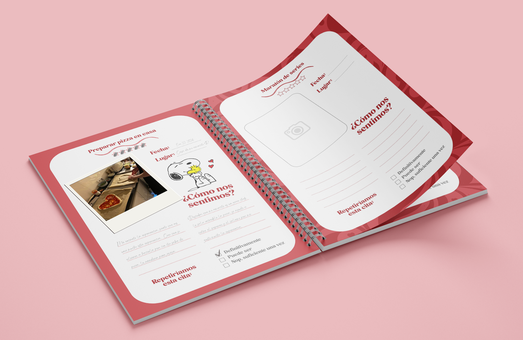 100 citas juntos edición Snoppy