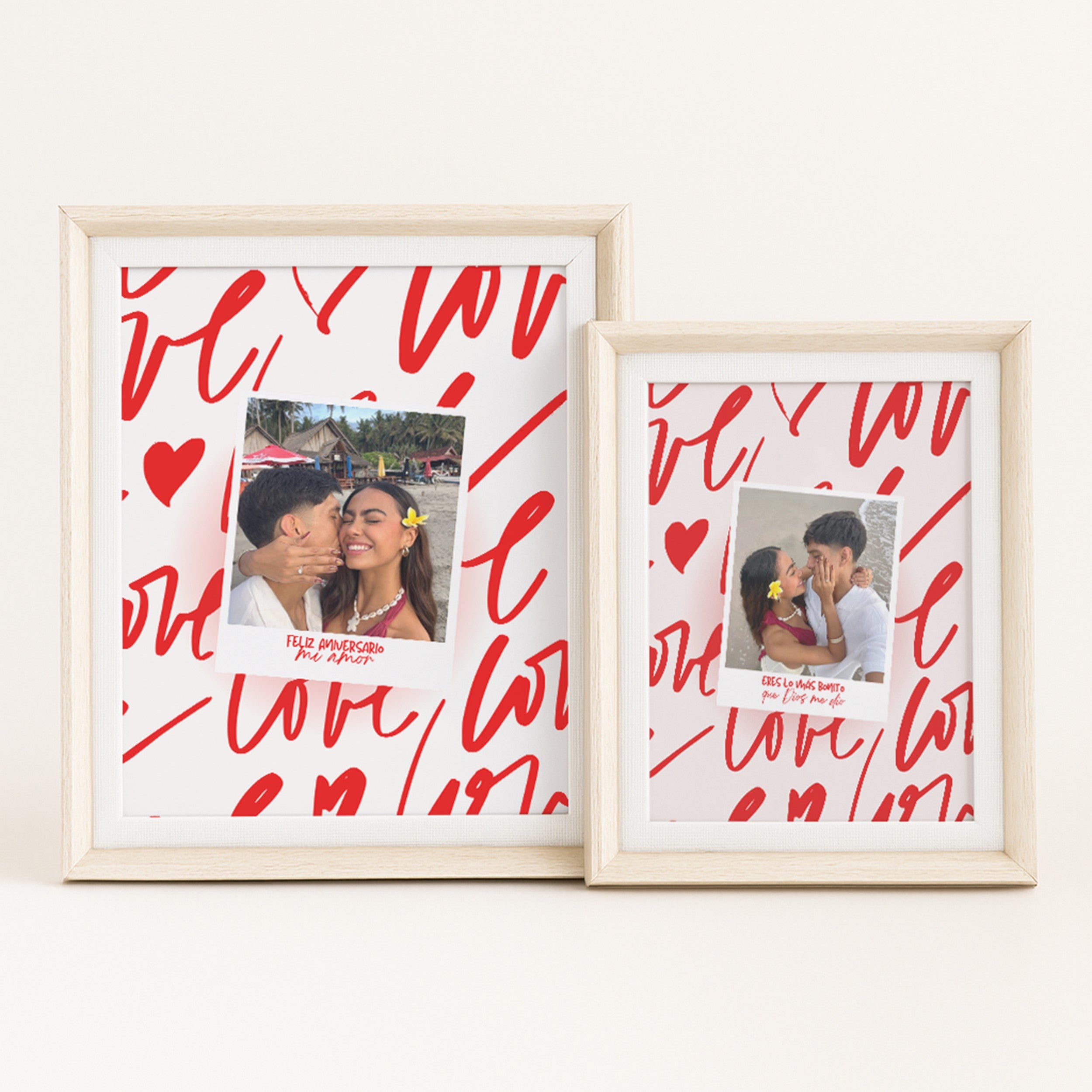 Frame Red Love
