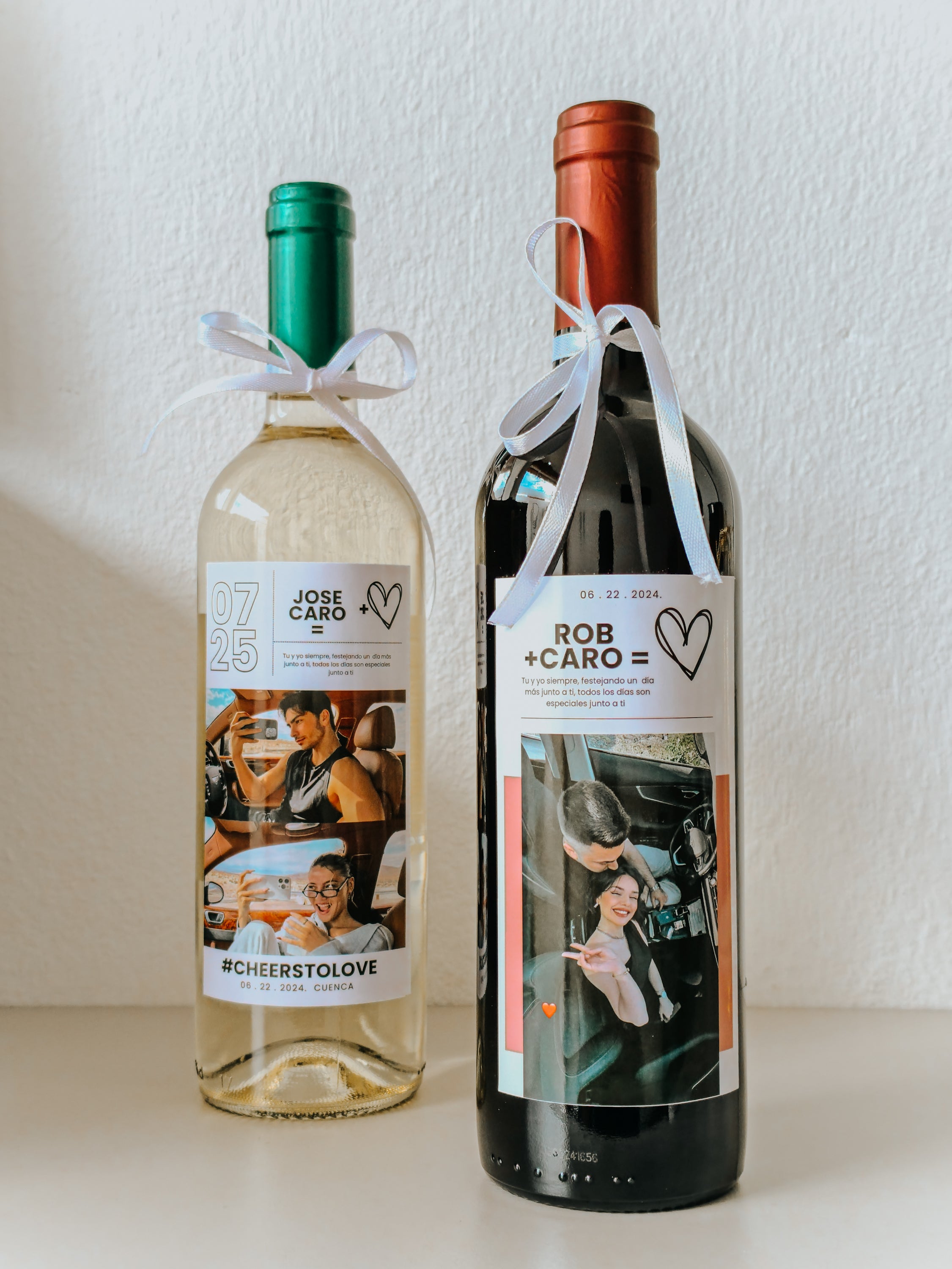 Vino Personalizado Love