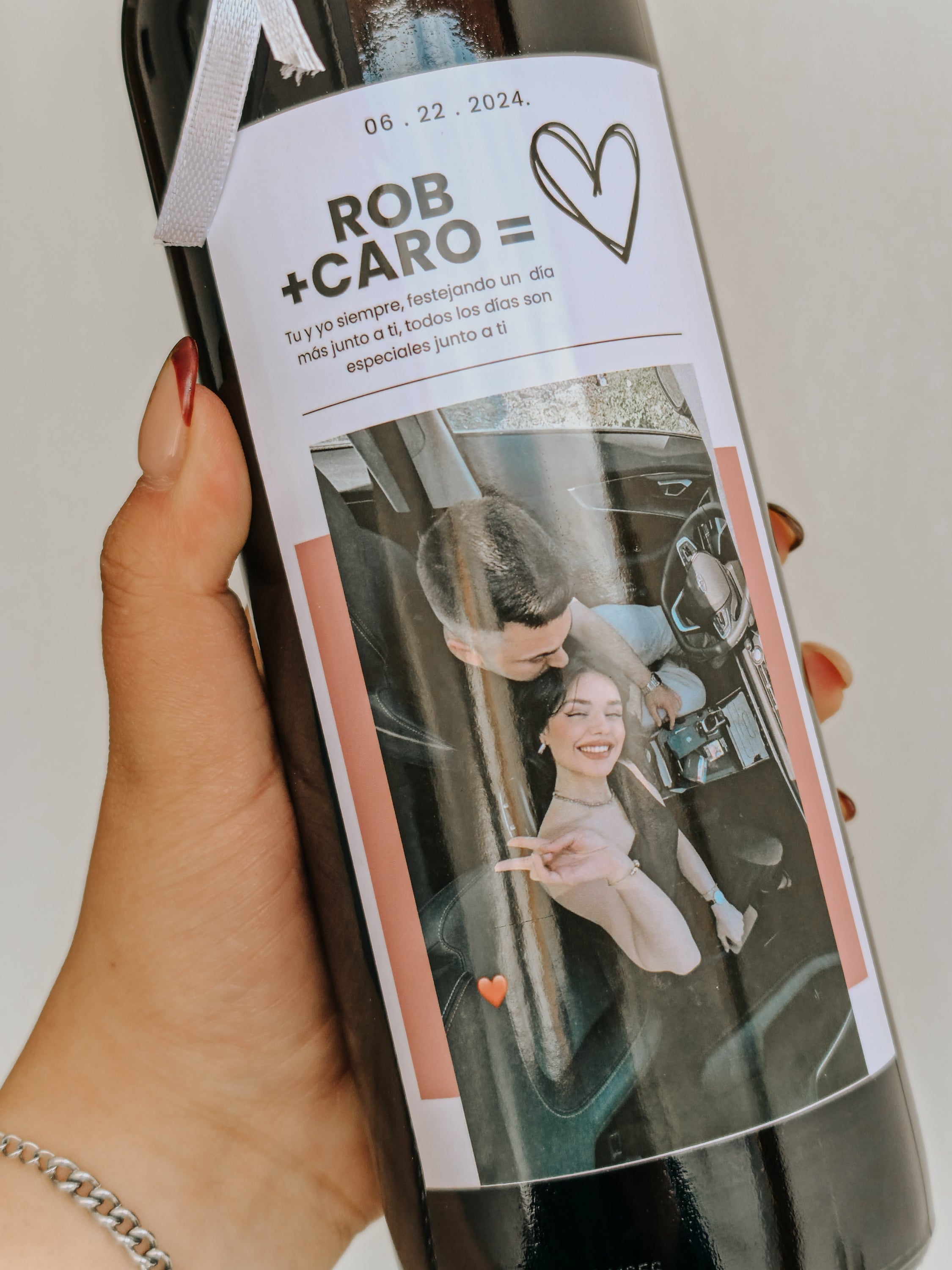 Vino Personalizado Love